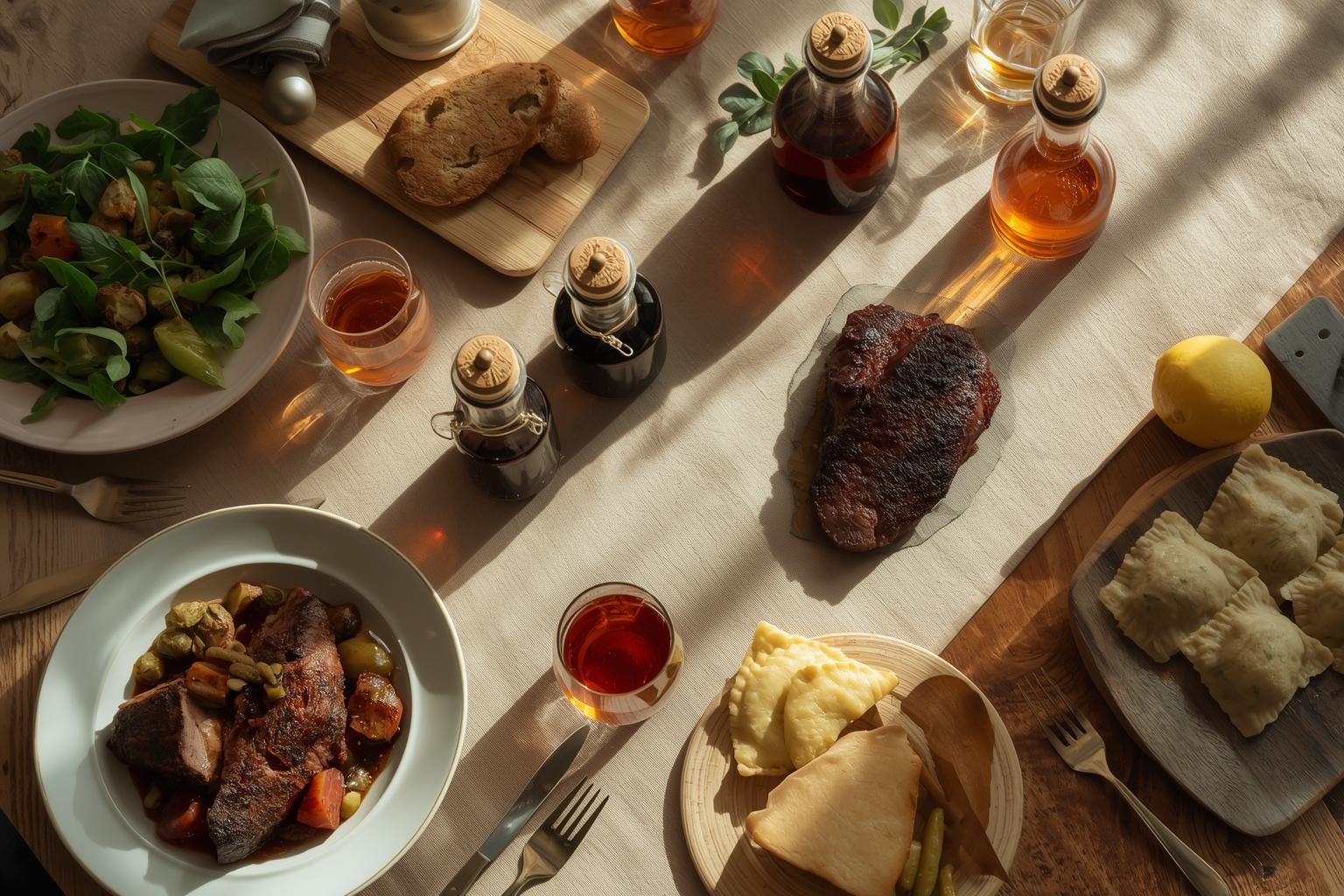 Parowanie z potrawami i praktyczne wskazówki